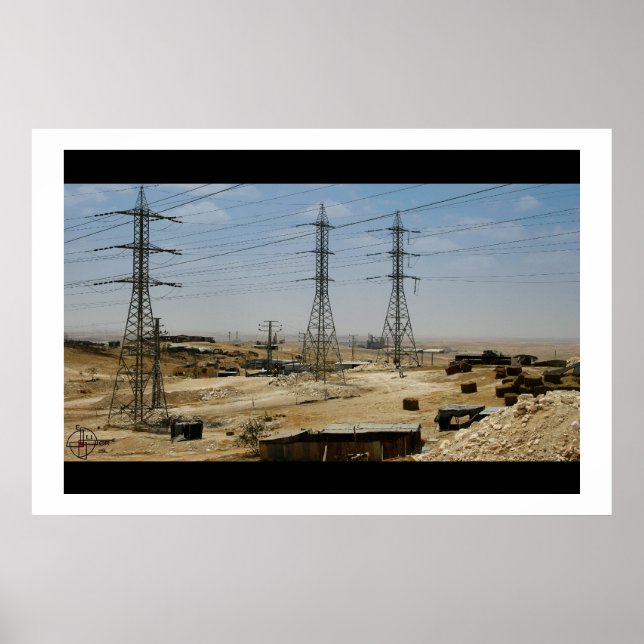 Poster Beduin Village (Devant)