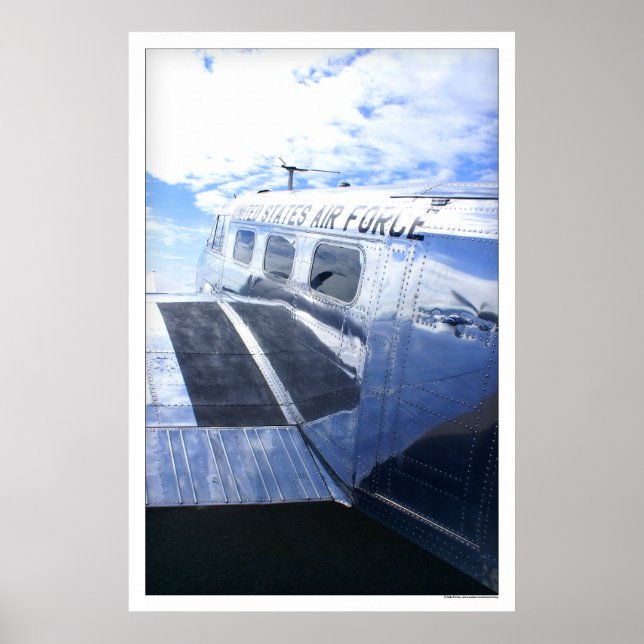 Poster Beechcraft de la Force aérienne 18 / C45 (Devant)