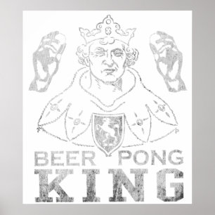 Poster Beer Pong King