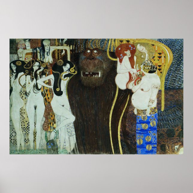 Poster Beethoven Frieze (Devant)