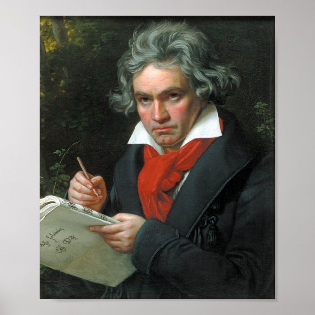 Poster Beethoven portable (Devant)