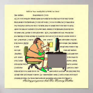 POSTER BEG-A-THON'S FOR MONEY REALITY CHECK