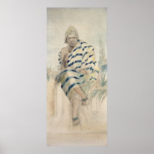 Poster Behanzin Le Dernier roi du Dahomey