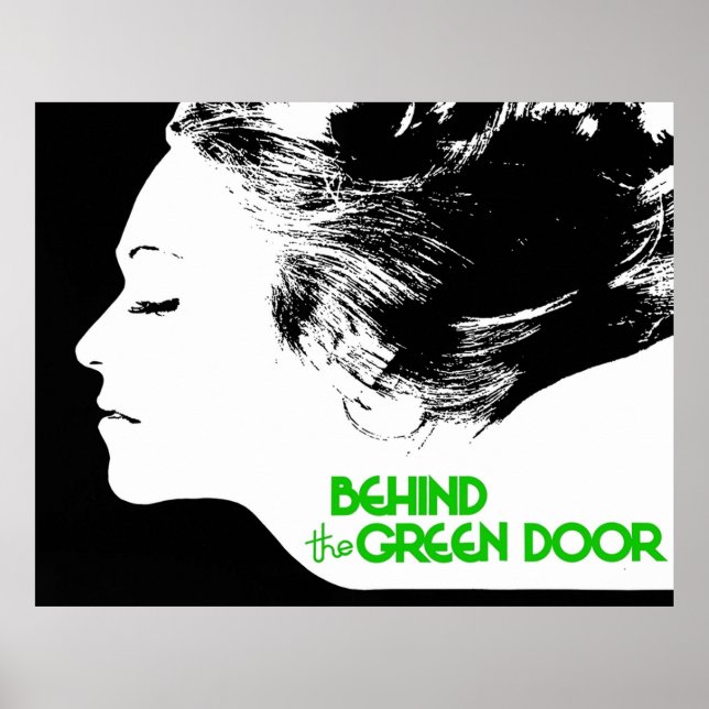 Poster Behind the Green Door (Devant)