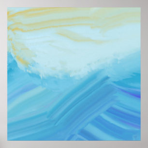 Poster bel art abstrait