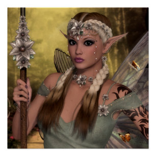 Poster Bel Elf Brown