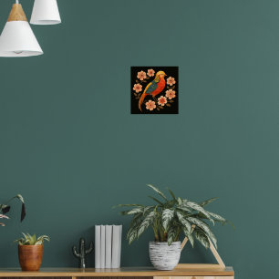 Poster Bel oiseau