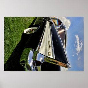 Poster belair à chevy en 1957