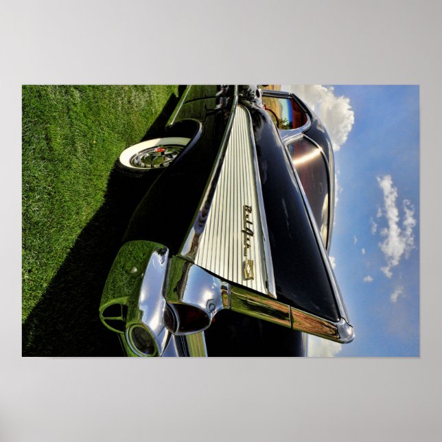 Poster belair à chevy en 1957 (Devant)