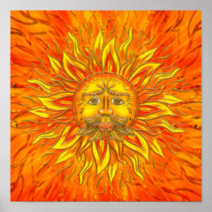 Poster Belenus - le Dieu du Soleil