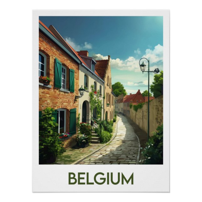 Poster Belgium (Devant)