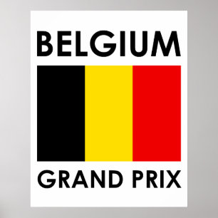 Poster Belgium Grand Prix