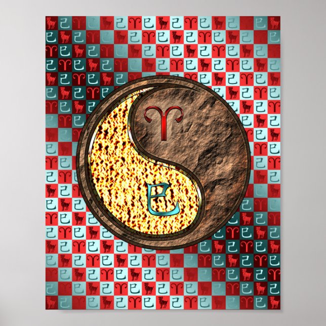 Poster Bélier et Serpent de Terre (Devant)