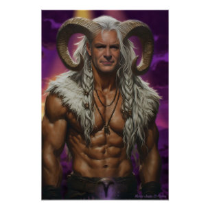 Poster Bélier magnifique