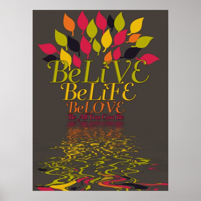 Poster BeLiVE BeFE BeLOVE (Devant)