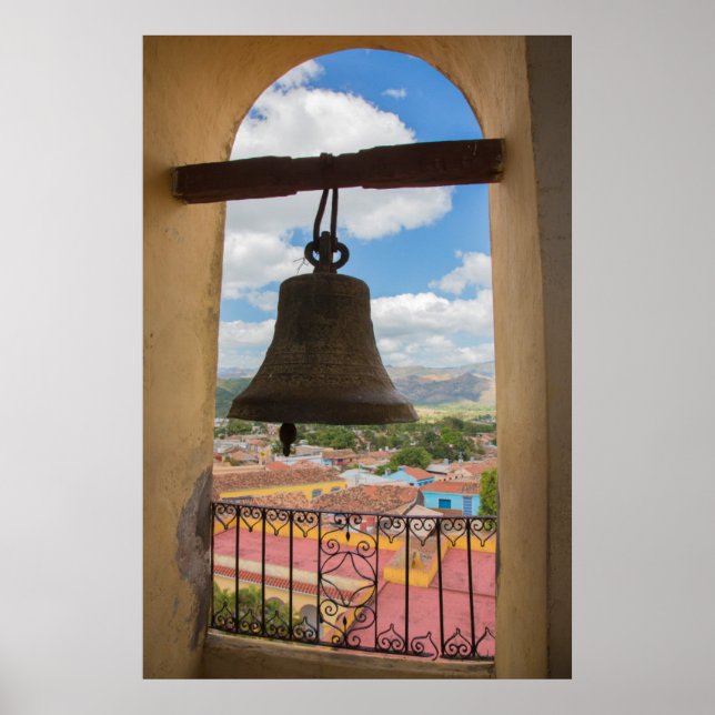 Poster Bell dans une tour d'église, Cuba (Devant)