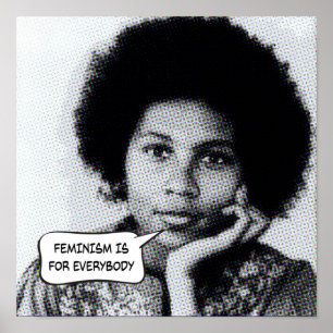 Poster bell hoche le féminisme est pour tout le monde