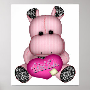 Poster Bella Hippo