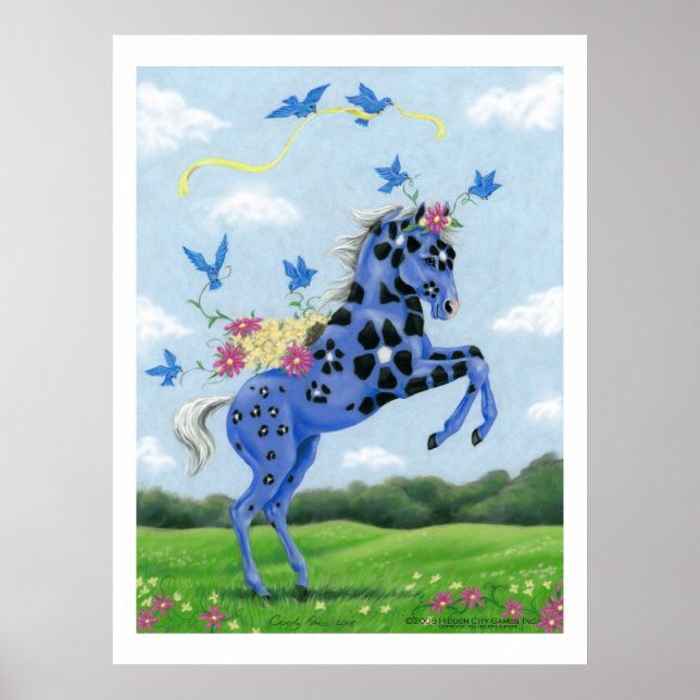 Poster Bella Sara Bluebell - imprimer (Devant)