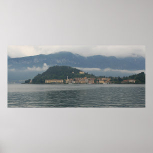 Poster Bellagio dans l'affiche du brouillard