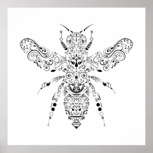 Poster belle abeille