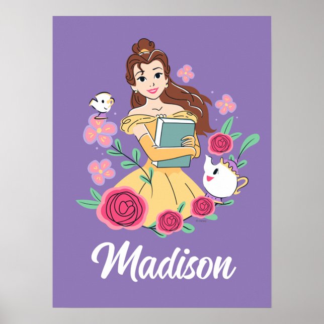 Poster Belle & Amis Bookish Blooms (Devant)