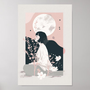 Poster Belle Boho Woman