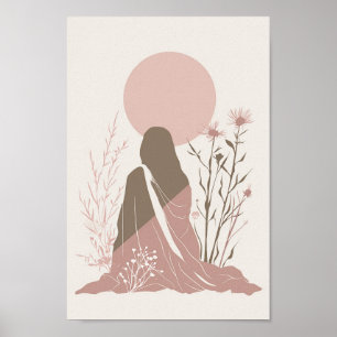 Poster Belle Boho Woman