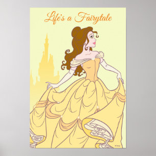 Poster Belle & Castle Graphic