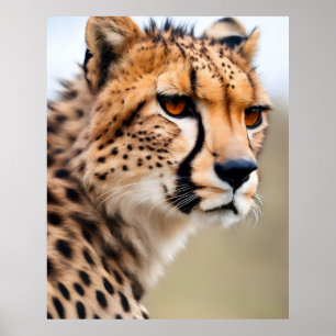 Poster Belle Cheetah