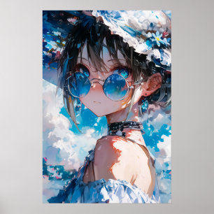 Poster Belle fille
