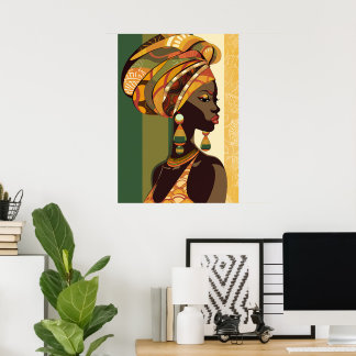 Poster Belle fille