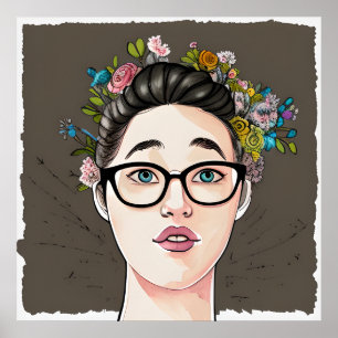 Poster Belle fille Kinda Nerdy