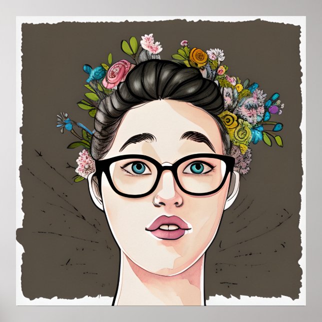 Poster Belle fille Kinda Nerdy (Devant)