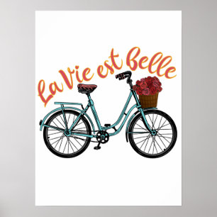 Poster Belle French Bicycle
