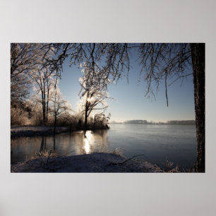 Poster Belle glace matinale