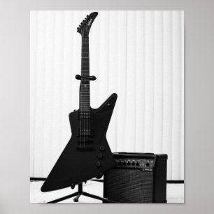 Poster Belle guitare