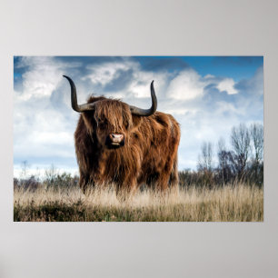 Poster Belle hotte des Highlands