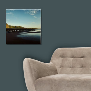 Poster Belle Karekare Beach Shore Photo