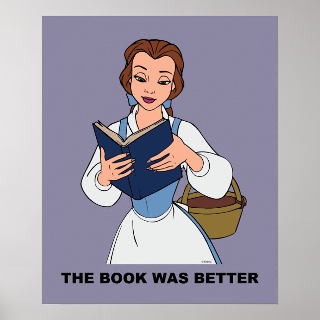 Poster Belle | Le livre était meilleur (Devant)