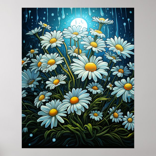 Poster Belle marguerite (Devant)