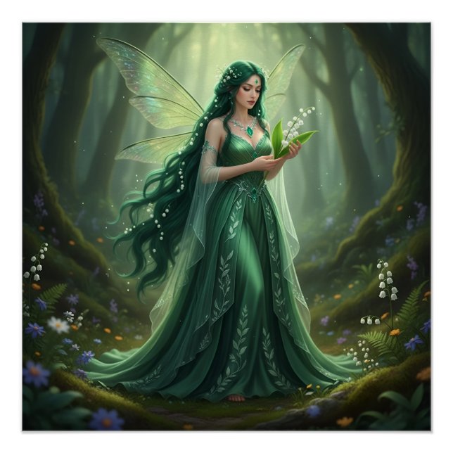 Poster Belle May Emerald Fairy (Devant)