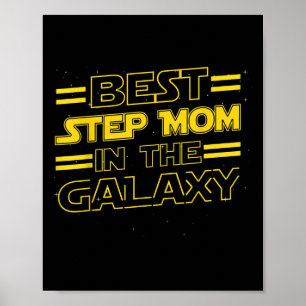 Poster Belle-mère dans la galaxie Cadeau drôle de fête de