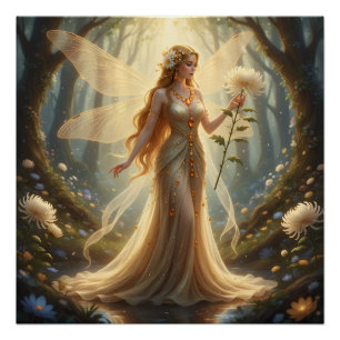 Poster Belle Novembre Topaz Fairy