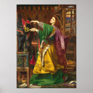 Poster Belle peinture de femme