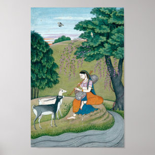 Poster Belle peinture Ragini Todi