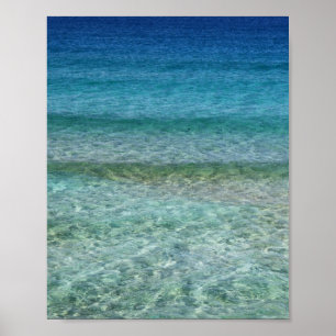 Poster Belle plage de sable