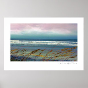 Poster Belle plage et l'océan Photographie par srf
