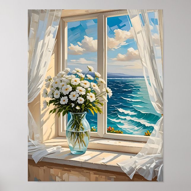 Poster Belle Scène Océanique (Devant)