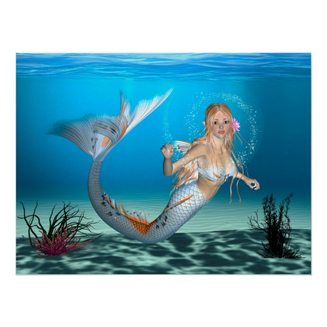 Poster Belle sirène (Devant)